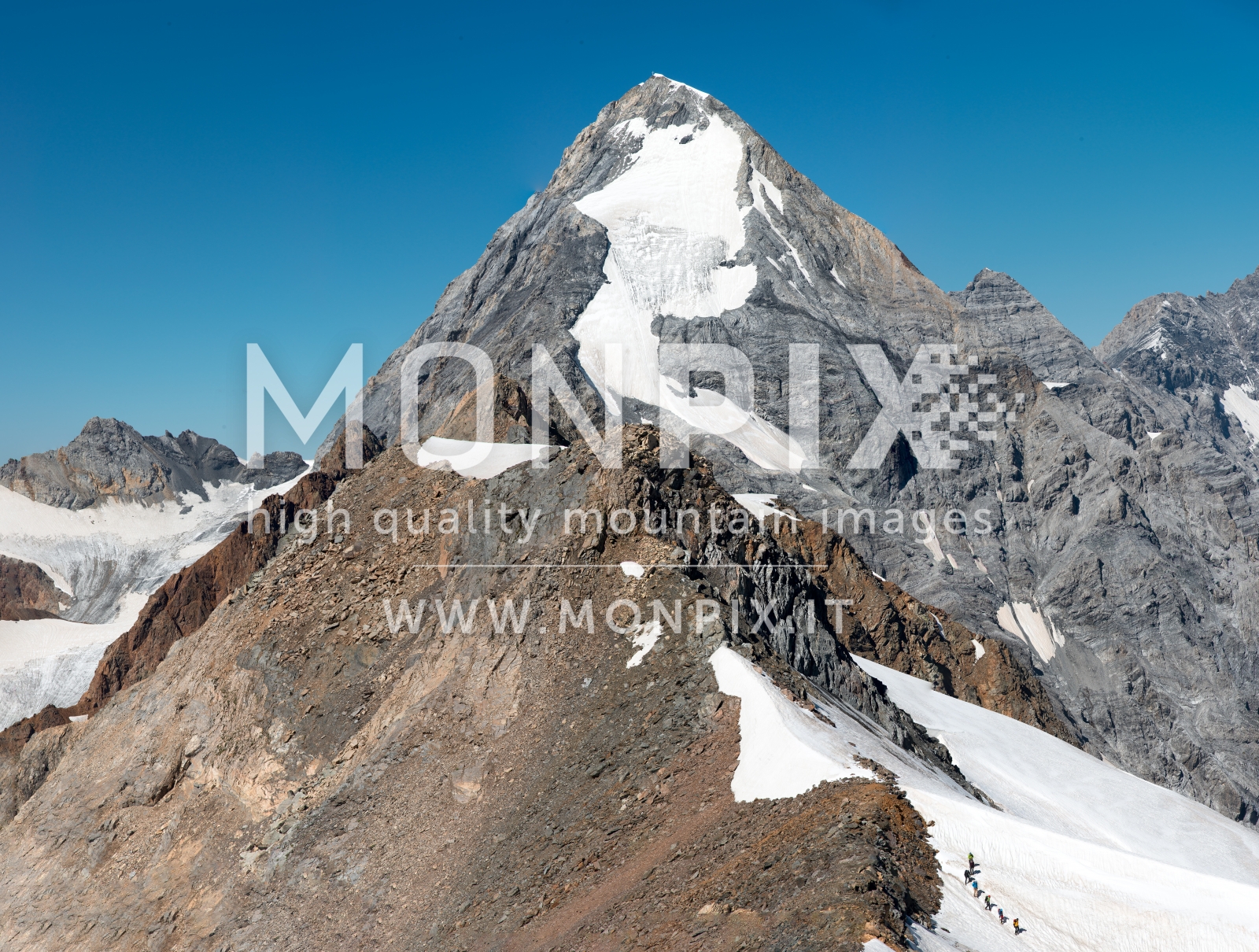 Alpinisti sul Gran Zebrù