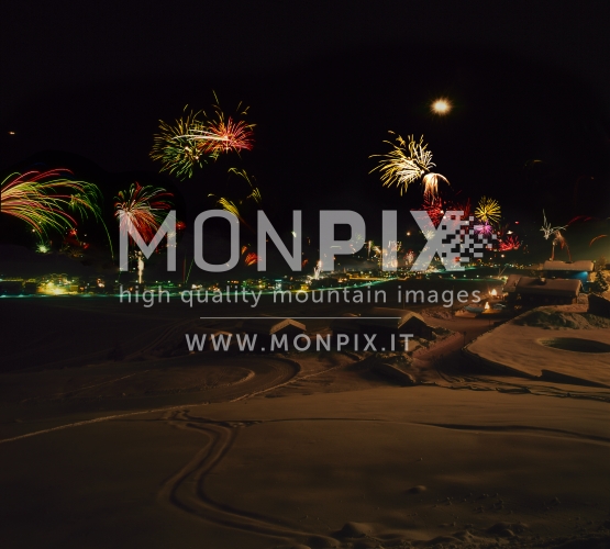 Fuochi artificiali a Livigno per il Capodanno