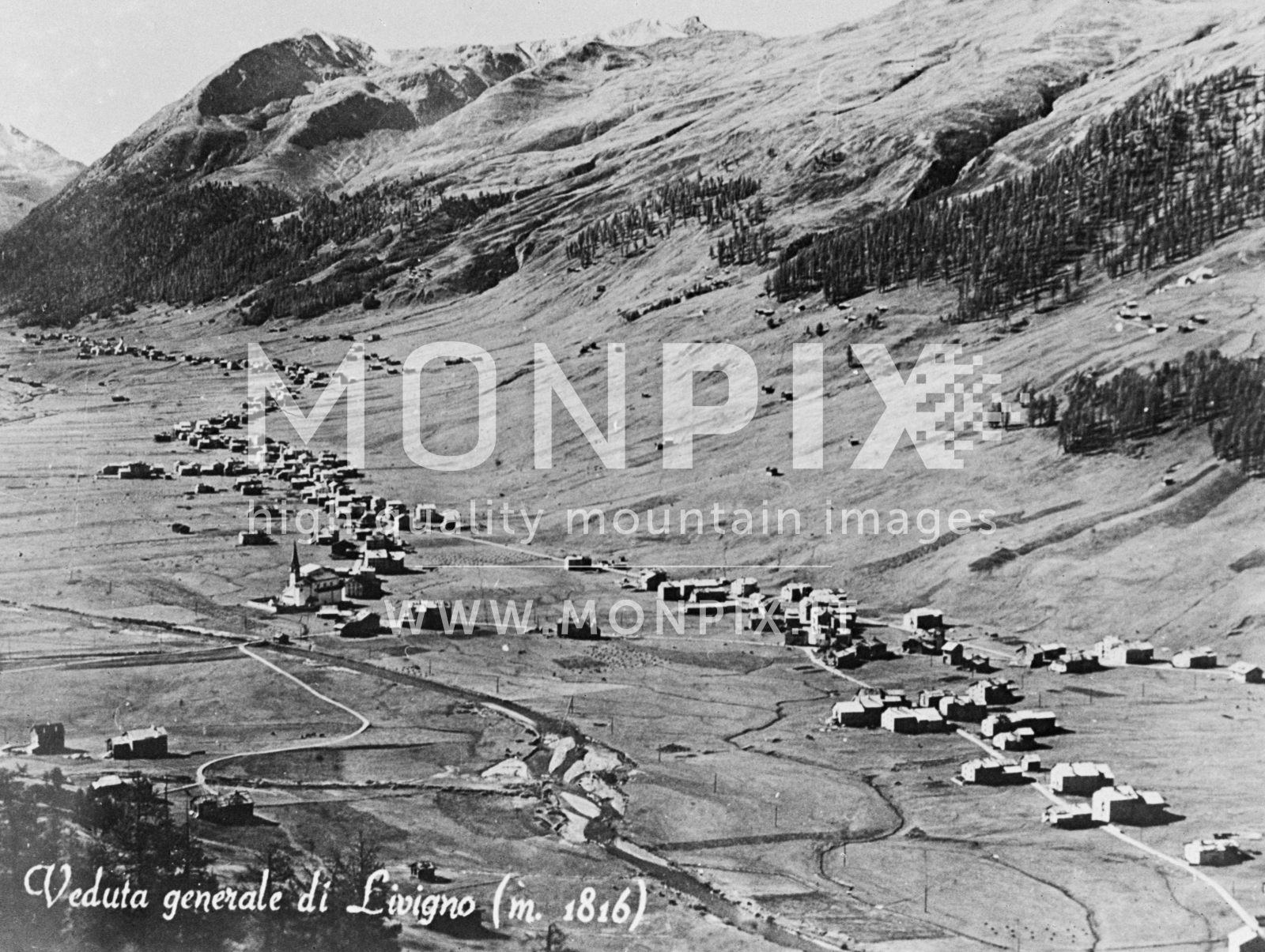 Veduta generale di Livigno