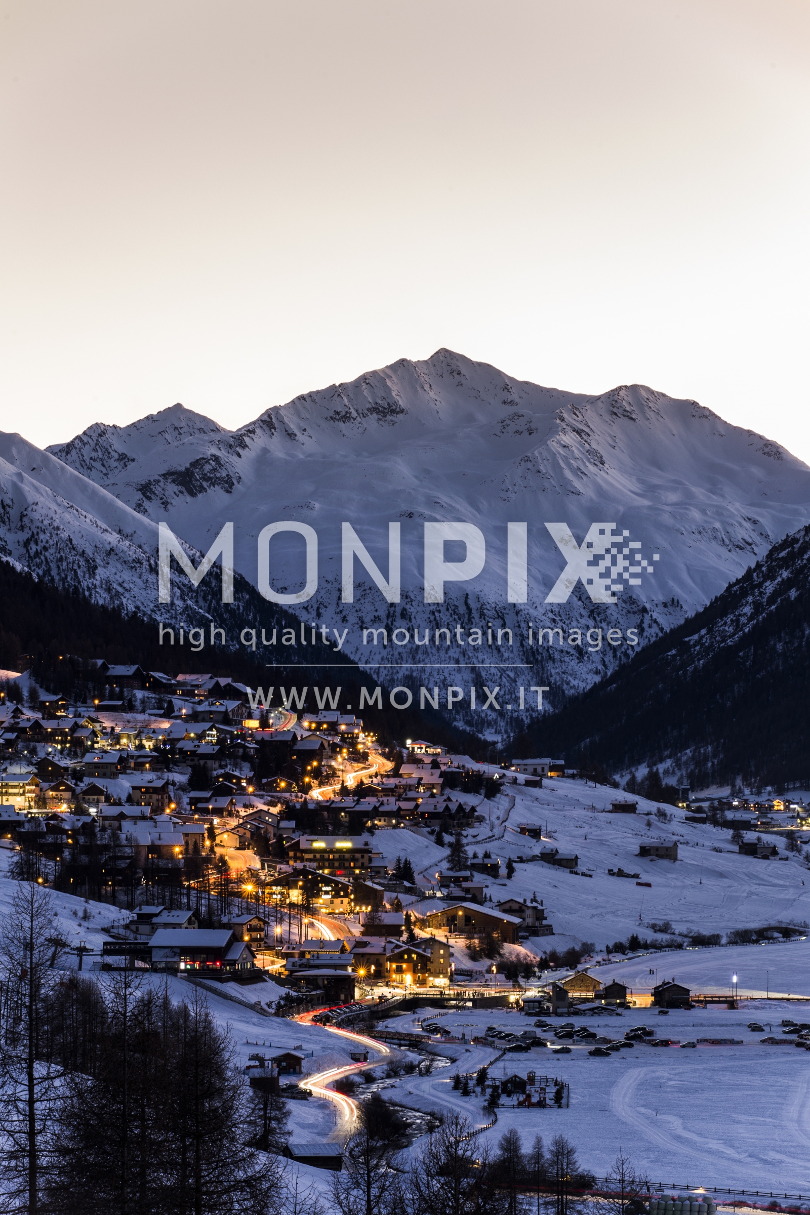 Livigno luci dall'alto 2