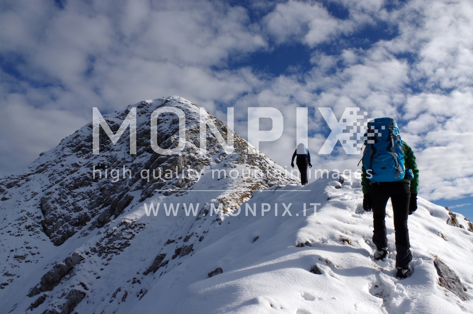 Sulle creste del Monte Fop