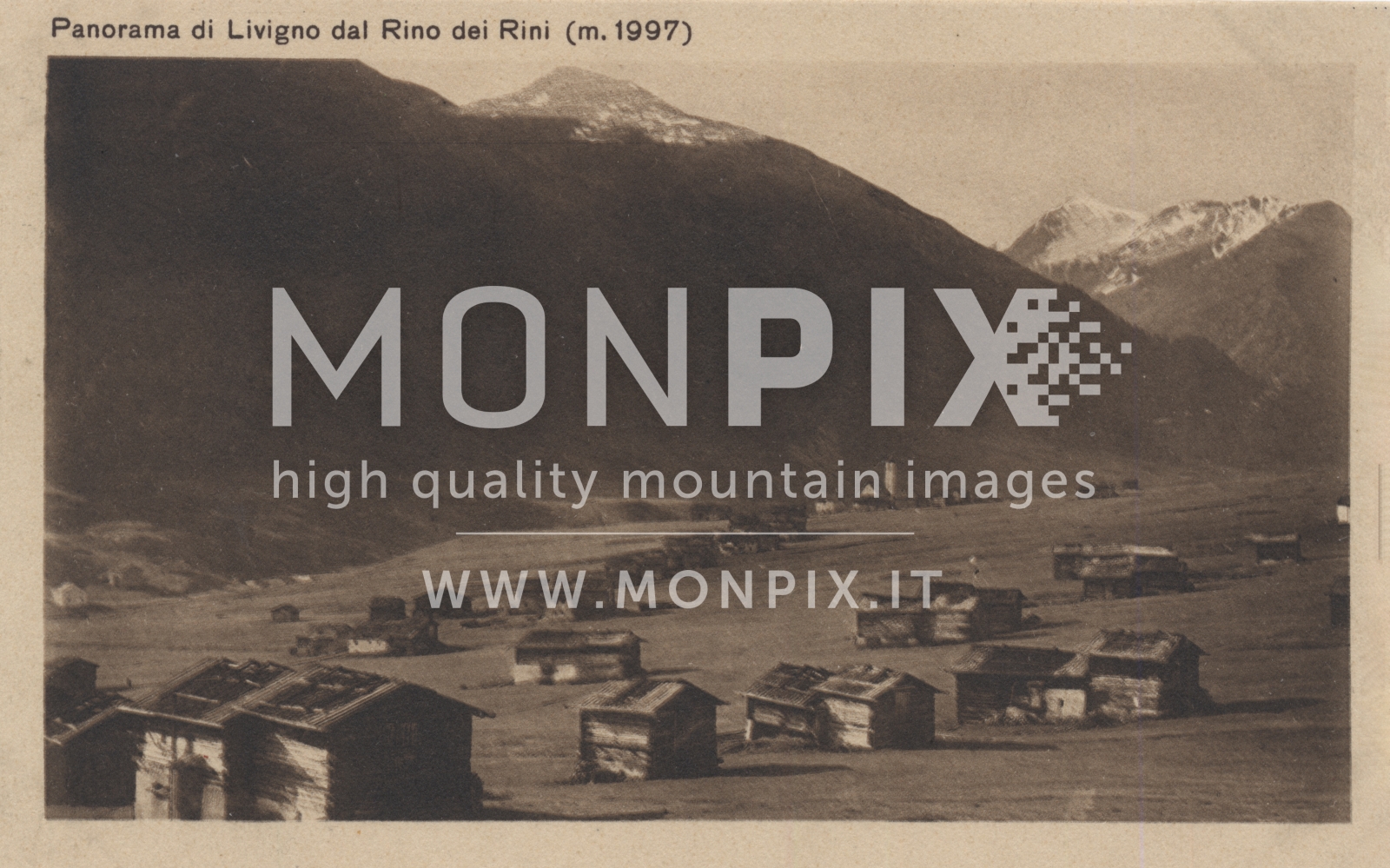 Panorama di Livigno dal Rino Dei Rini