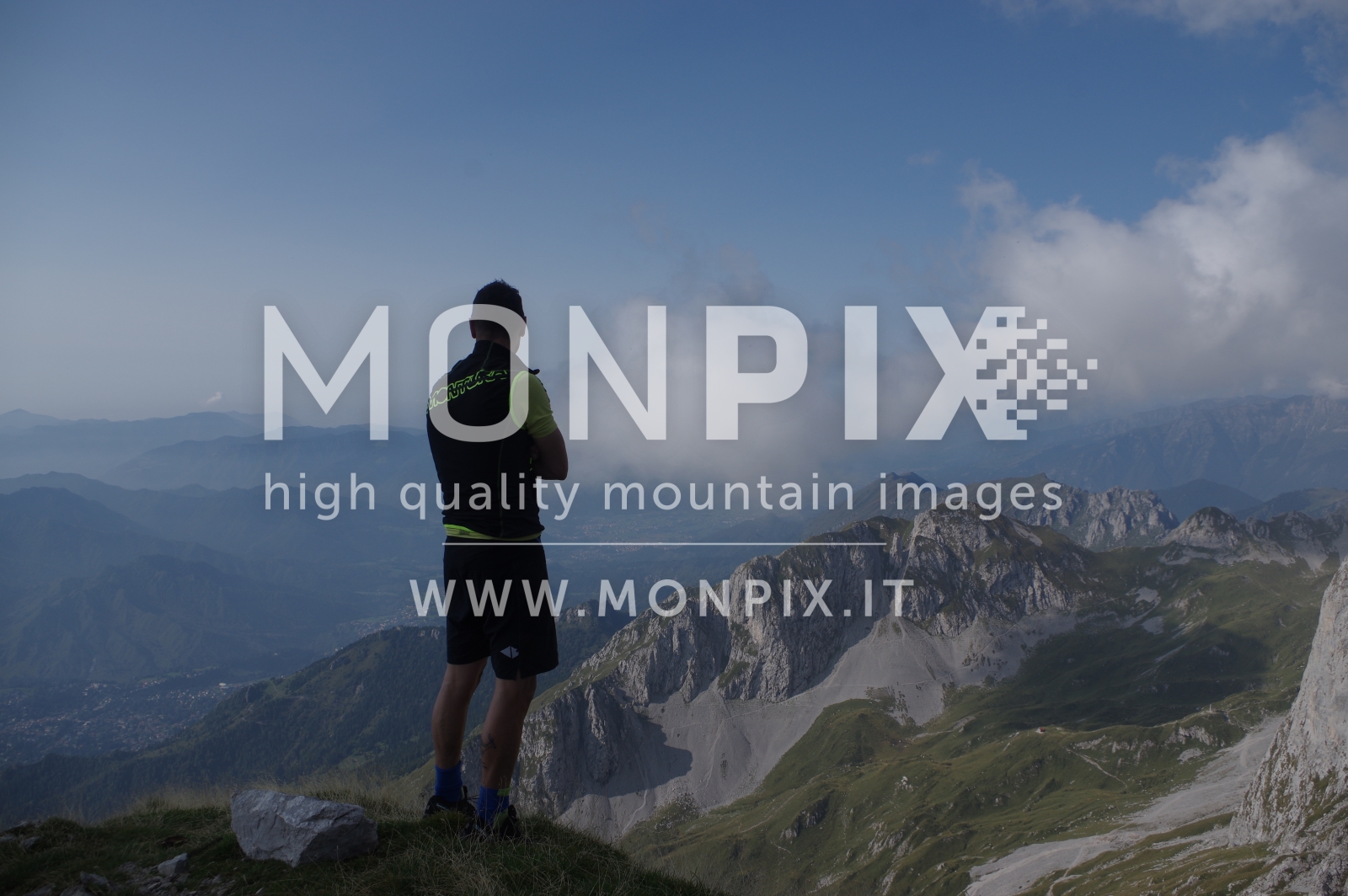 Panorama dalla vetta del Monte Visolo Presolana