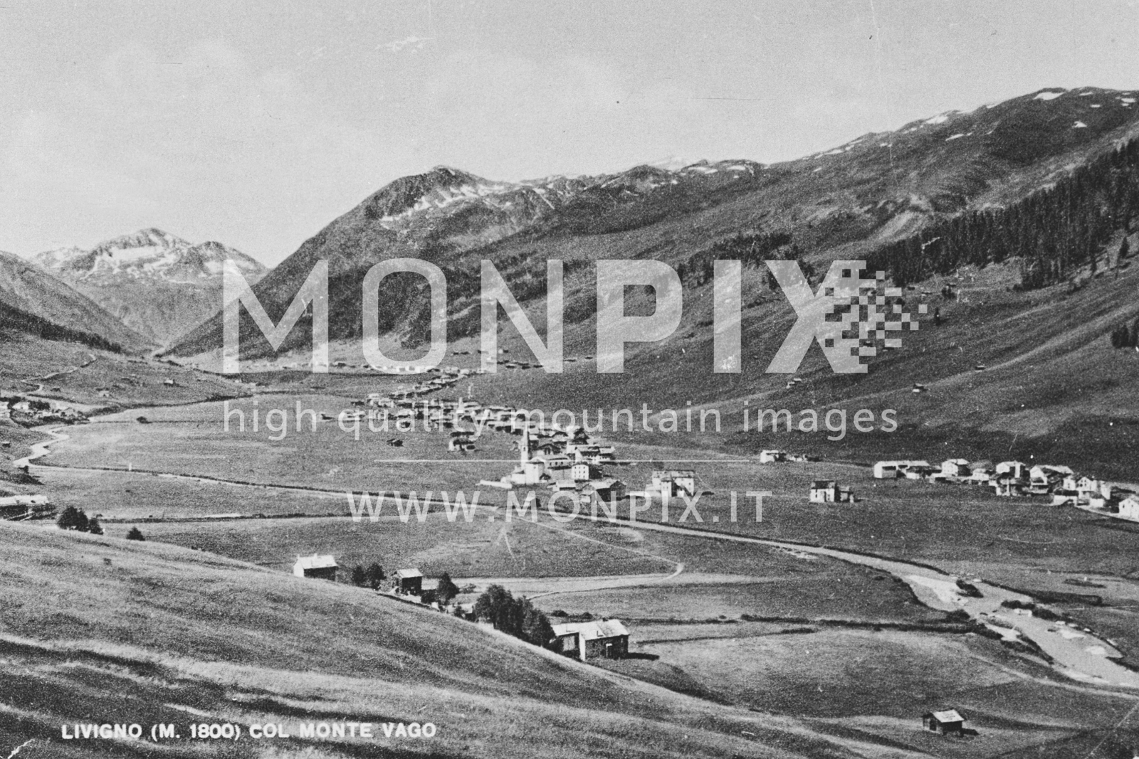 Livigno col Monte Vago