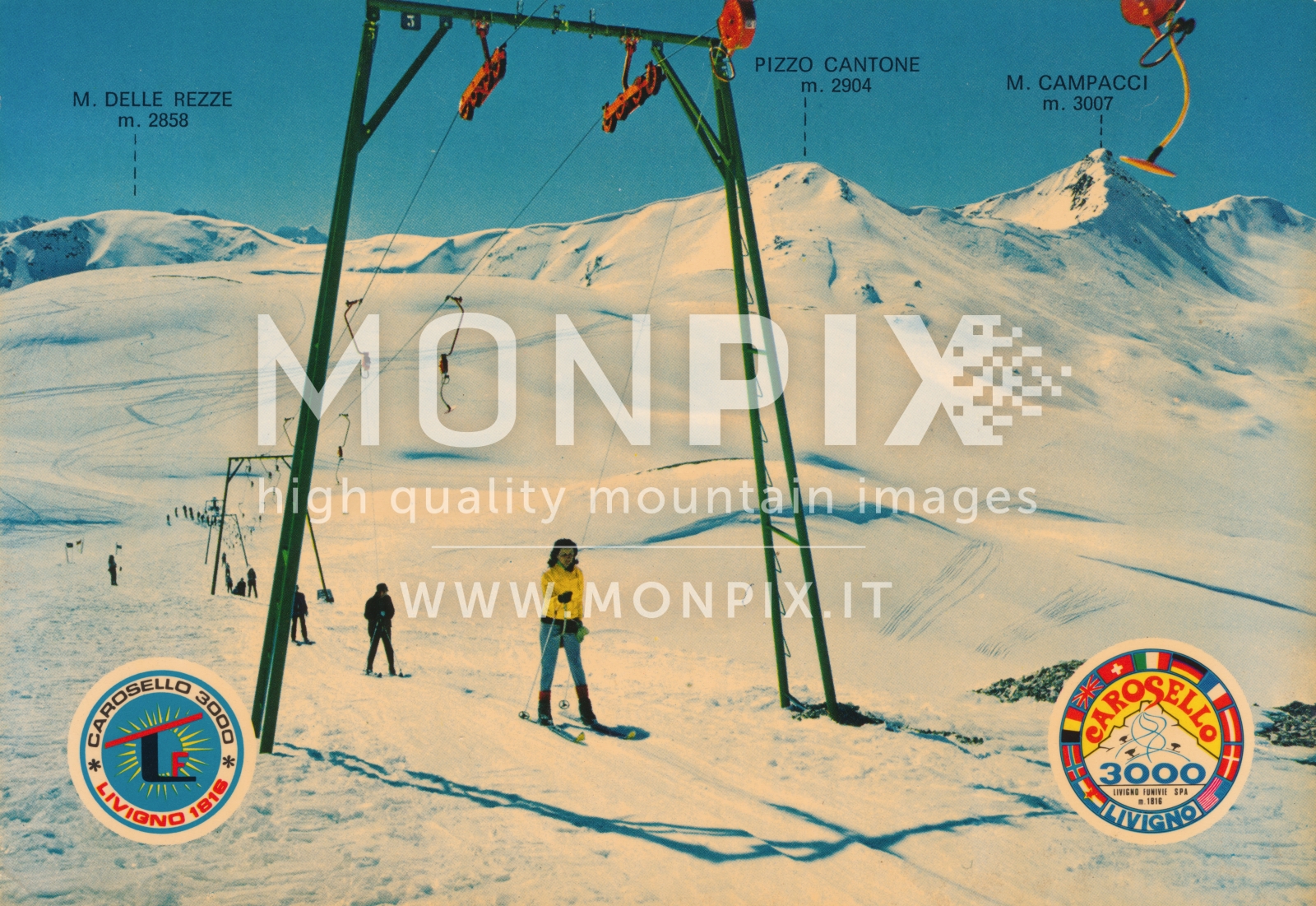Campi da sci sul Monte Blesaccia