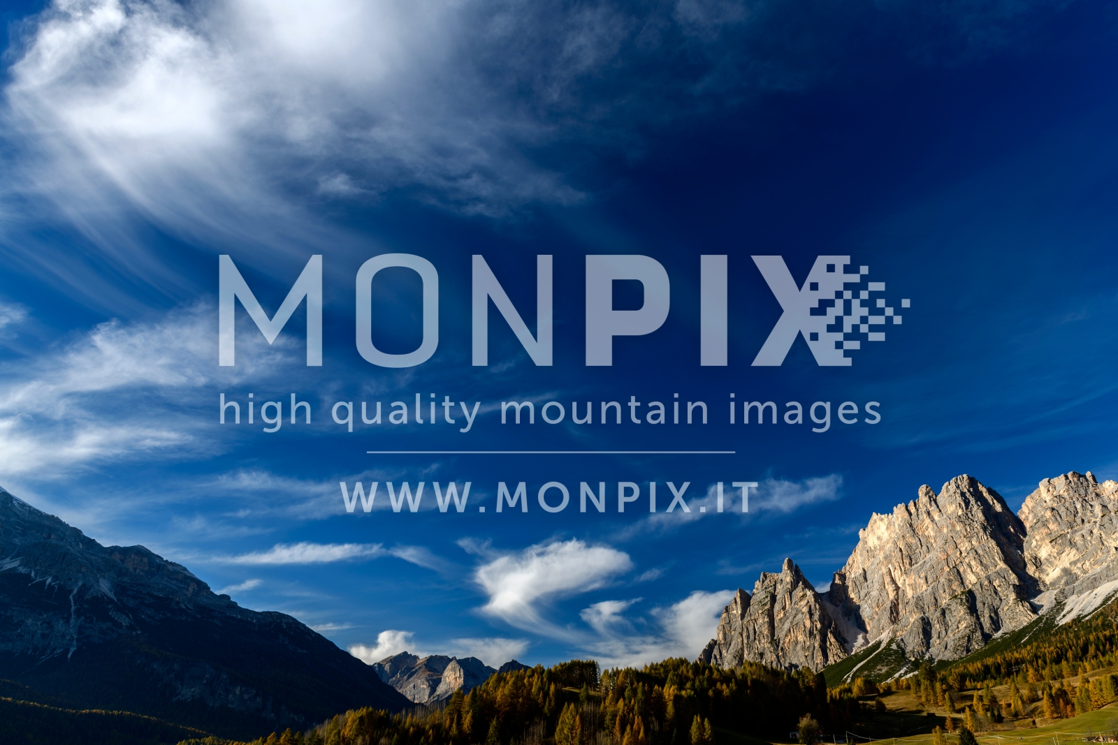 Pomeriggio autunnale sulle Dolomiti d'Ampezzo