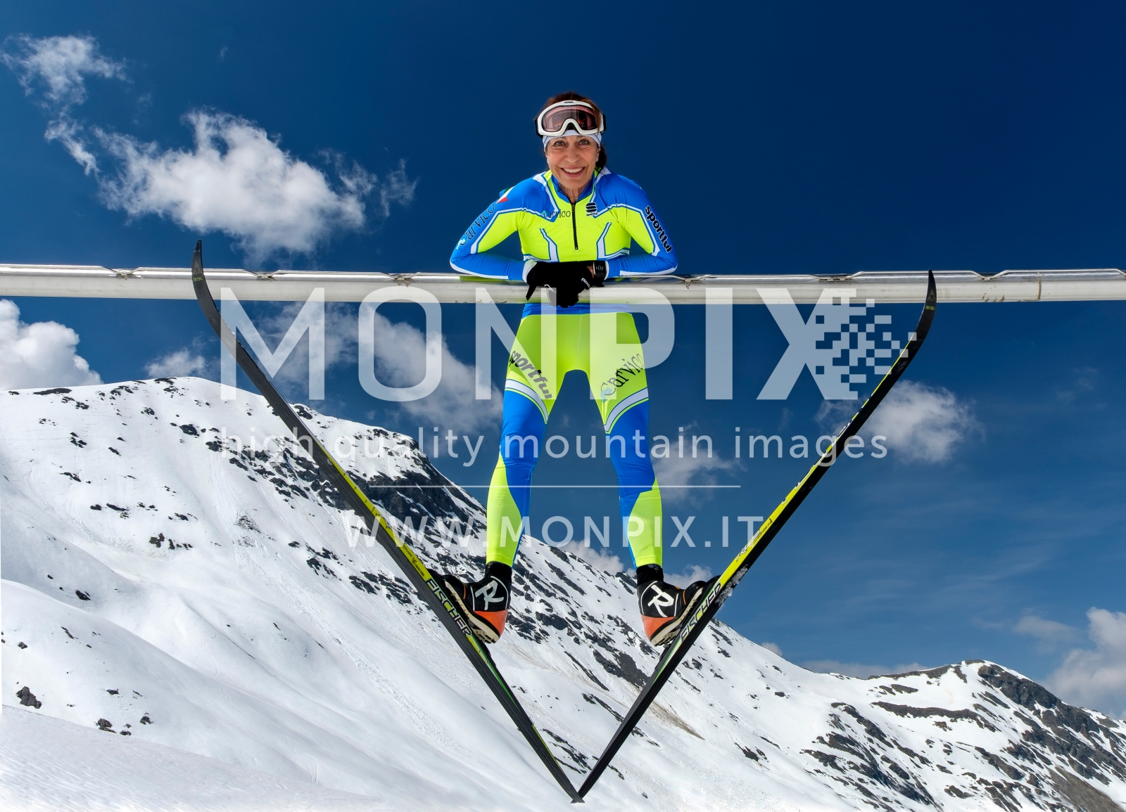 Sci di fondo primaverile al passo Stelvio