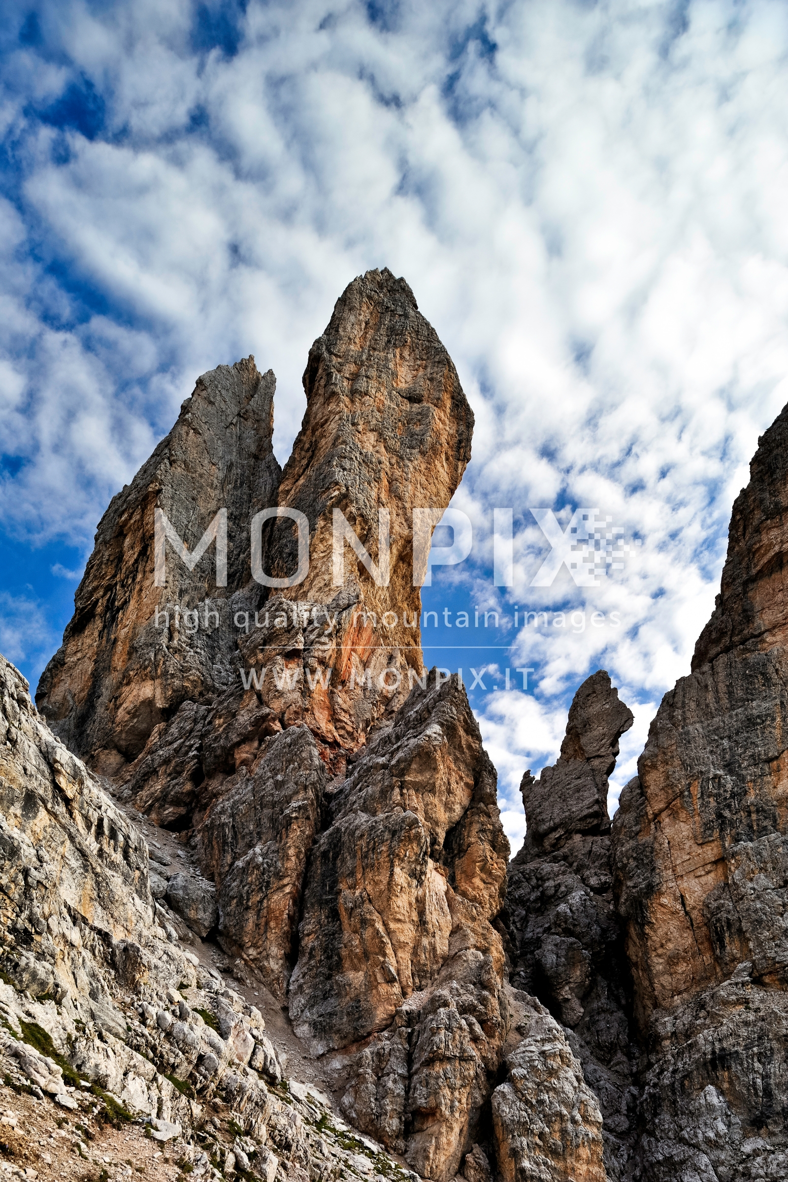 Le guglie di Popena Alta nelle Dolomiti d'Ampezzo