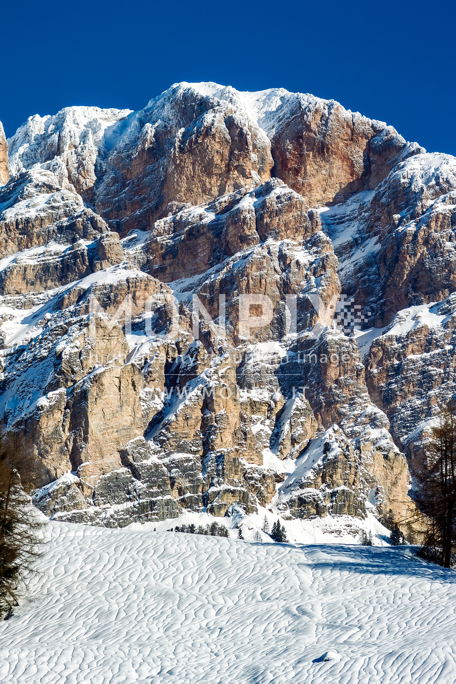 Il Monte Cristallo a Cortina d'Ampezzo