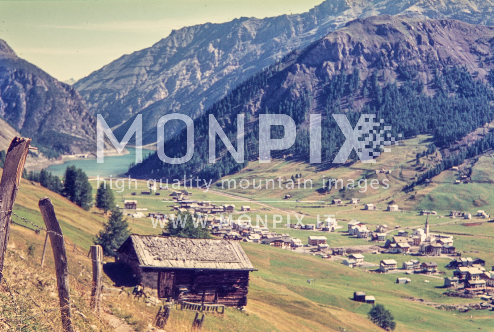 Vista dalle tee su Livigno