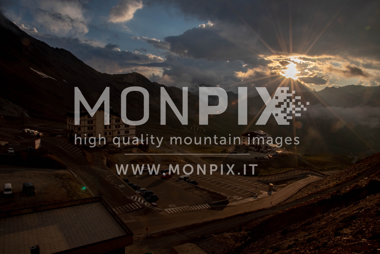 tramonto stelvio